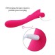 Silicone Vibrator USB Charging, Waterproof 9-Frequency Adult Sex Toy,G-Spot,Vagina And Clitoris Stimulation Massager(Pink)