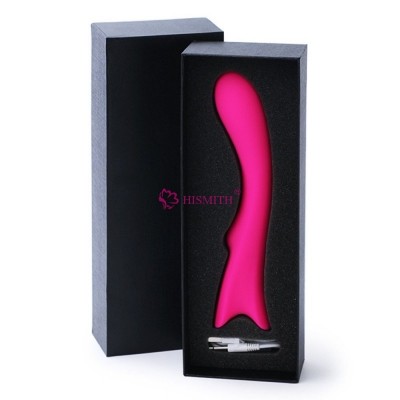 Silicone Vibrator USB Charging, Waterproof 9-Frequency Adult Sex Toy,G-Spot,Vagina And Clitoris Stimulation Massager(Pink)