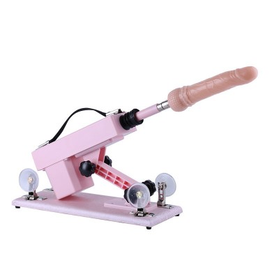 Hismith Basic Automatic Thrusting Sex Machine Model in roze