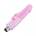 È disponibile un dildo Rabbit in PVC, rosa o viola