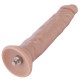 19 cm (7.5 in) Slim Realistic Silicone Anal Dildo with Kliclok Connector for Beginners