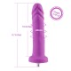 17 cm (6.7 in) Silicone Anal Dildo with Smooth Surface for Hismith Kliclok Sex Machines