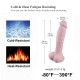 10" (26cm) Large Lifelike Silicone Dildo with 7.5" (19cm) Insertable Length for Kliclok System