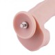 Hismith 8.27" Curved Realistic Dildo with KilcLok System for Hismith Premium Sex Machine