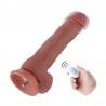 Hismith 9.05” Silicone Rotating Vibrators, Spinning & Wiggling Dildos with 3 Speeds + 4 Modes for Kliclok