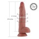 Hismith 9.05” Silicone Rotating Vibrators, Spinning & Wiggling Dildos with 3 Speeds + 4 Modes for Kliclok