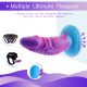 Hismith 8" Rhinoceros Horn Novelty Dildo with Suction Cup - Monster Series