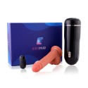 Eropair 2&1 Dildo and Masturbation Cup Bundle with New APP Interactive Gameplay