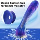 Realistic Dildo Vibrator with 6 Vibration Modes & 6 Thrusting Speeds G Spot Vibrating Dildo with Strong Suction Cup for Women