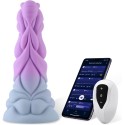 Vibrierender G-Punkt-Dildo mit klitoraler Stimulation für 3XLR Basic Sex Machines
