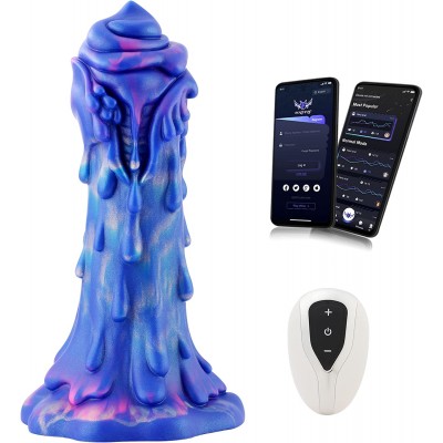 Realistic Vibrating Dildo with Fountain Squirt Like a Real Man