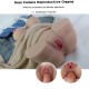 Rolan 4.3kg Realistic 3D Male Masturbator, Half Body Sex Doll with Vagina and Anus