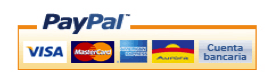 Pay with your card or your PayPal account}